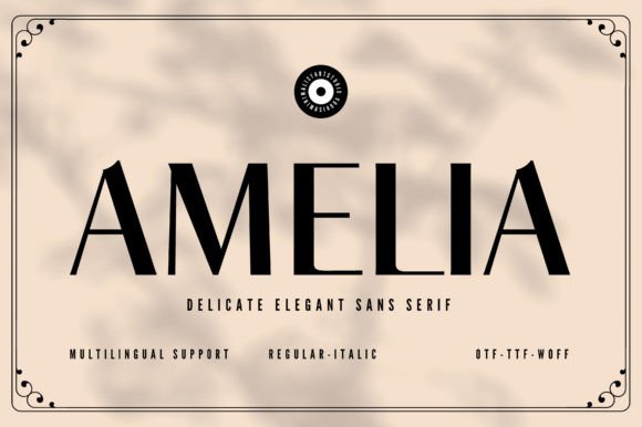 Amelia: Crafting Timeless Elegance in Your Projects