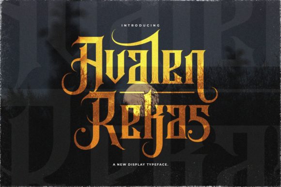 Avalen Rekas: A Spectacular Blackletter Font for Bold Creations