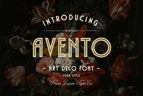 Avento: A Journey Through Art Deco Typography