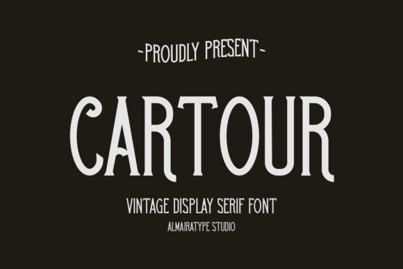 Cartour: The Vintage Serif That Elevates Your Creative Projects
