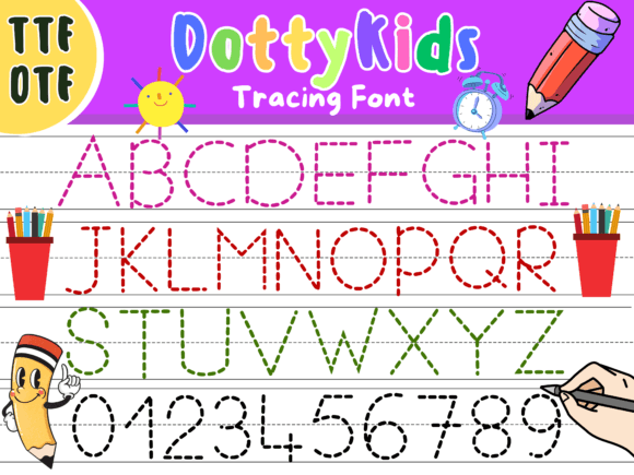 Dotty Kids: More Than Just a Playful Typeface