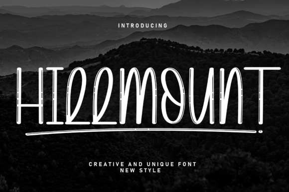 Hillmount: The Sweet, Handwritten Display Font for Inviting Designs