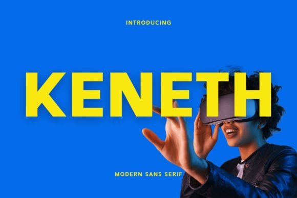 Keneth: A Modern Sans-Serif for Bold, Clear Communication