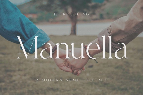 Manuella: Where Minimalist Branding Meets Serif Elegance