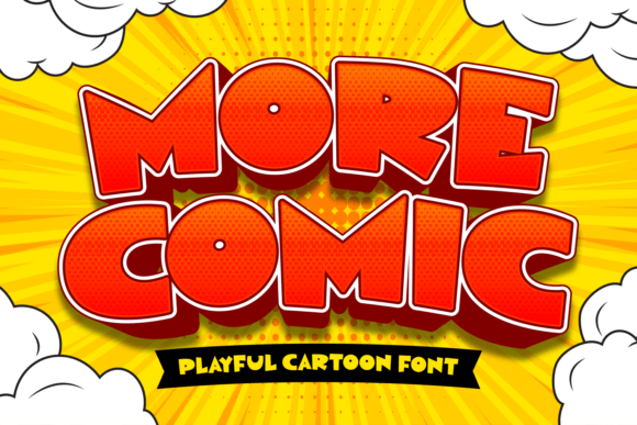 More Comic: A Playful Font for Bold, Fun Designs