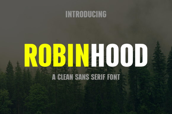 Robinhood: The Sans Serif Font Blending Modern Design with Natural Calm