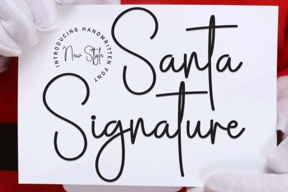 Santa Signature: Adding Holiday Magic to Your Designs
