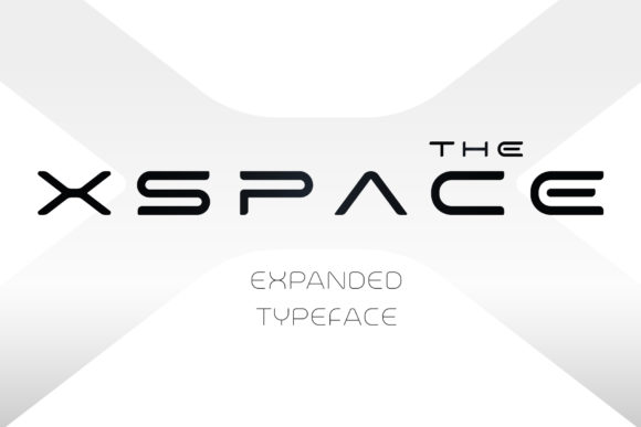 X-SPACE: A FUTURISTIC DISPLAY FONT FOR MODERN PROJECTS